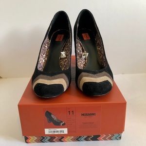 Missoni for Target Suede Pumps